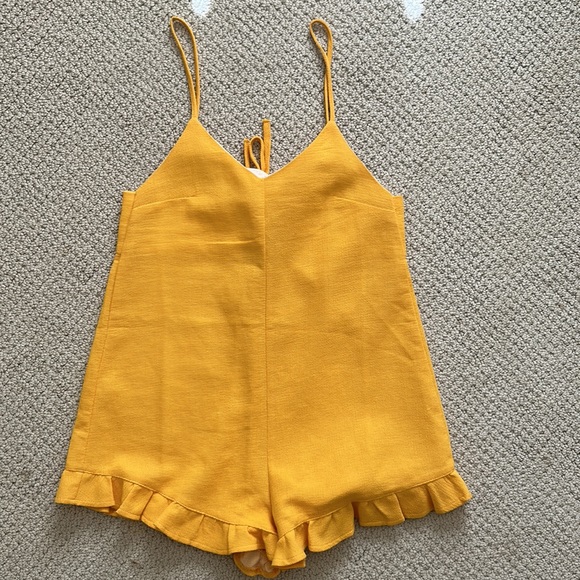 Princess Polly Yellow Romper - Picture 5 of 5